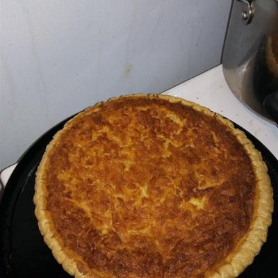 lauriee's coconut custard pie