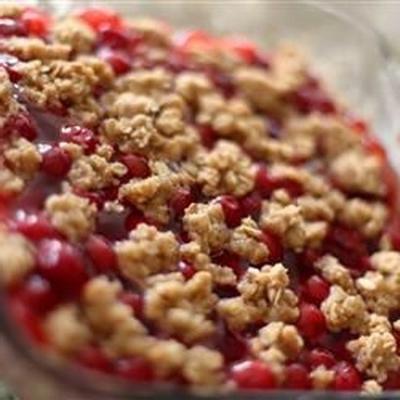 cherry crumble