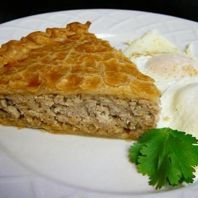 vleespastei (tourtiere)