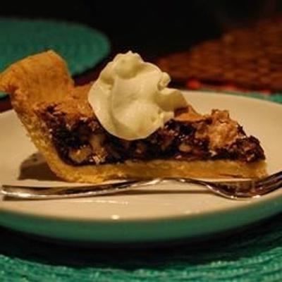 chocolate chip walnut pie