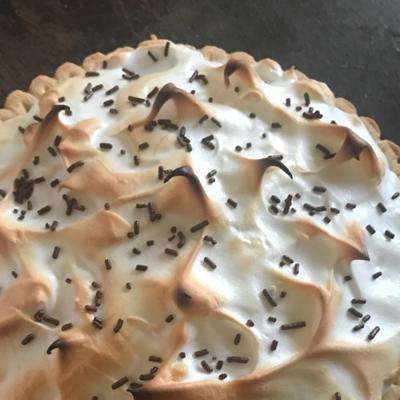 moeder's chocolade meringue taart