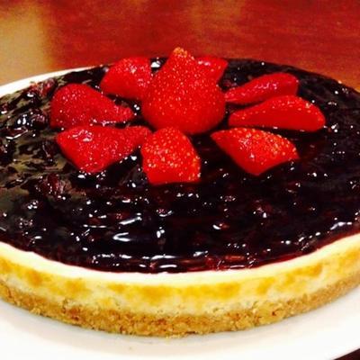 blueberry cheesecake taart