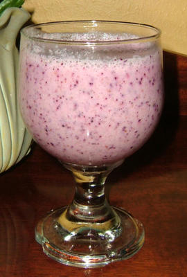 appel bosbes smoothie