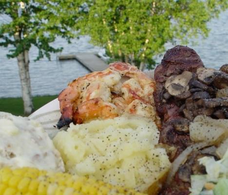 barbecue gember garnalen (garnalen)