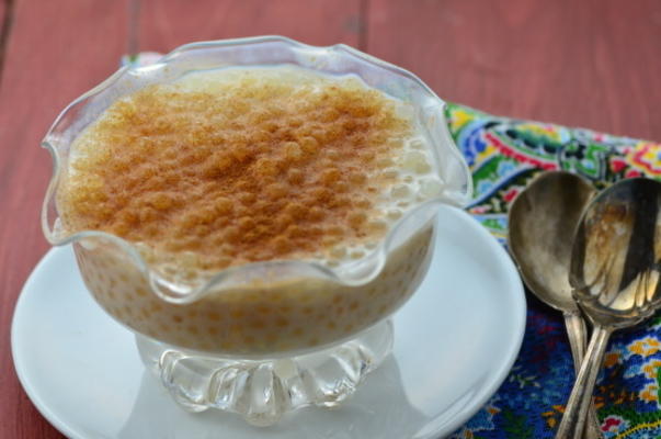 ouderwetse tapioca pudding