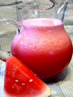 agua de sandia (watermeloen drank)