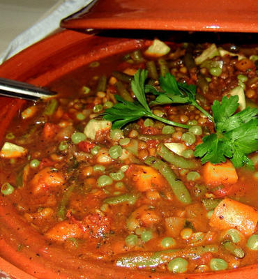 plantaardige tagine