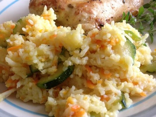 courgette rijstpilaf