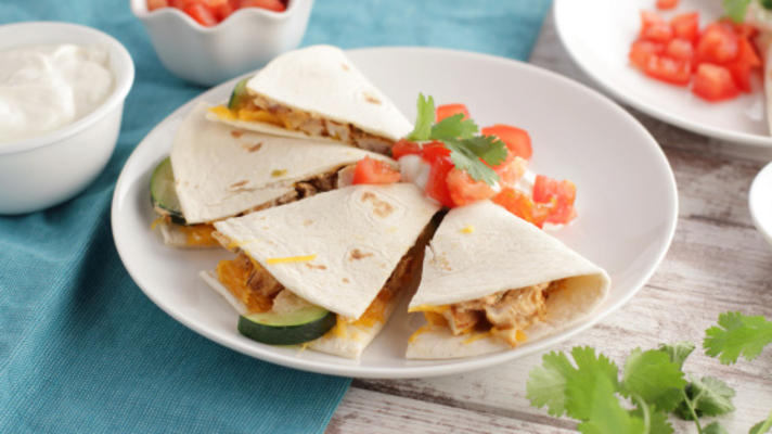 taco bell chicken quesadillas (lichte versie)