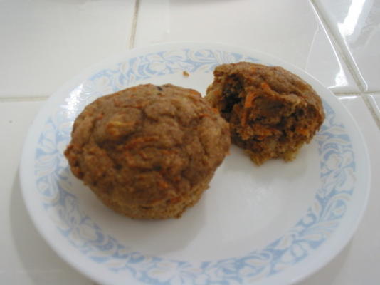 worteltaart muffins