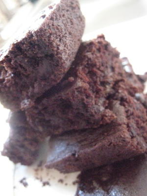 roestige chocolade veganistische brownies