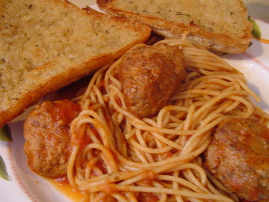 gehaktballen voor spaghetti of sandwiches