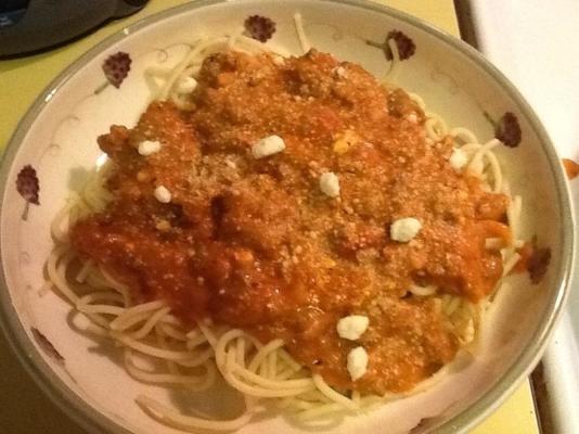 spaghetti a la philly