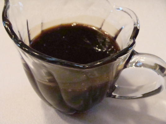 zoete balsamico vinaigrette