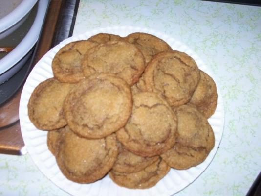 glutenvrije gingersnap-koekjes