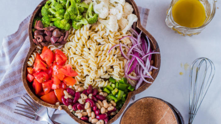 niet alleen maar een pastasalade