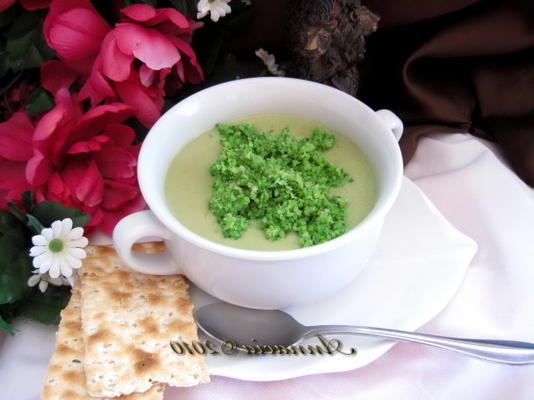 witte huis broccoli soep