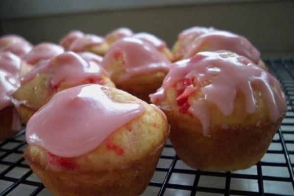 mini-maraschino kersmuffins