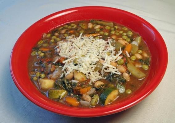 pesto groentesoep (crock pot)