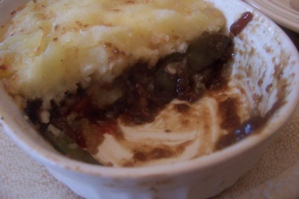 thanksgiving pie (restjes shepherd's pie)