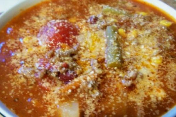 homestyle minestrone soep