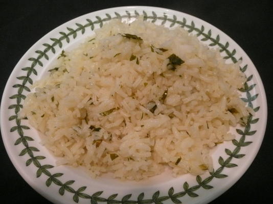 boter kruiden rijst