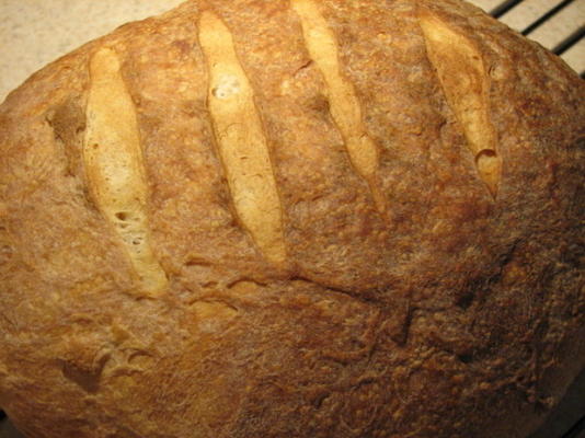 zuurdesembrood in bakkerij-stijl