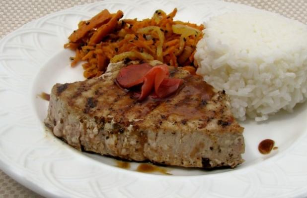 Japanse gegrilde tonijn