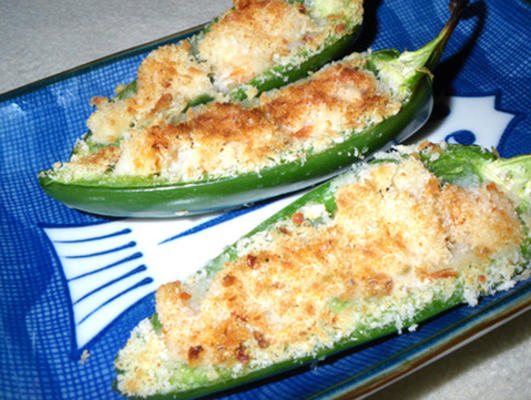 jalapeno en garnalen poppers