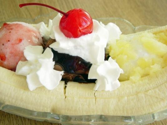 traditionele bananensplit