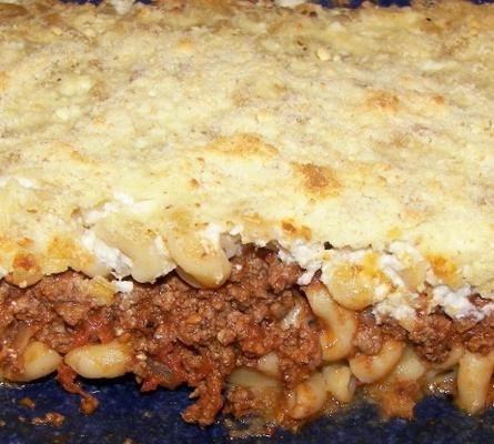 pastitsio taart