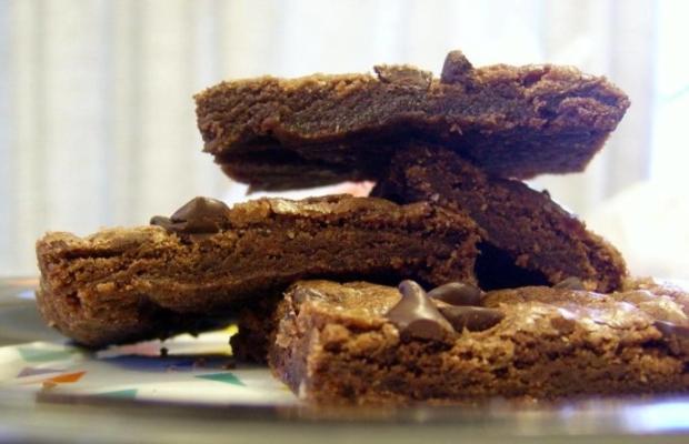 lekkere zachte en eenvoudige (kwaadaardige) brownies