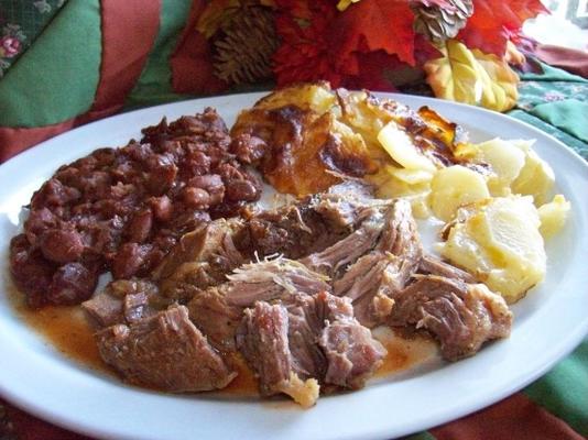 zoete en pittige crock pot barbecue