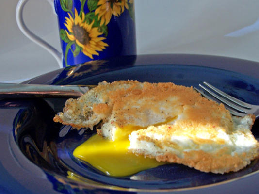 eieren met kaas en olijfolie