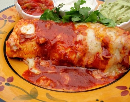 kip en refried boonenchiladas