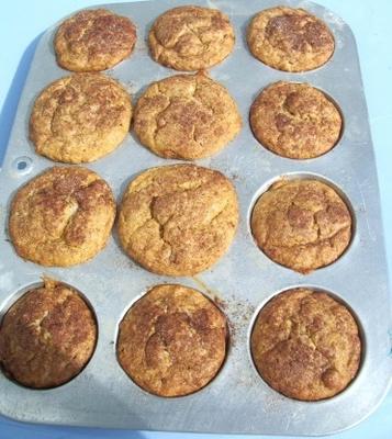 gember-pompoen muffins