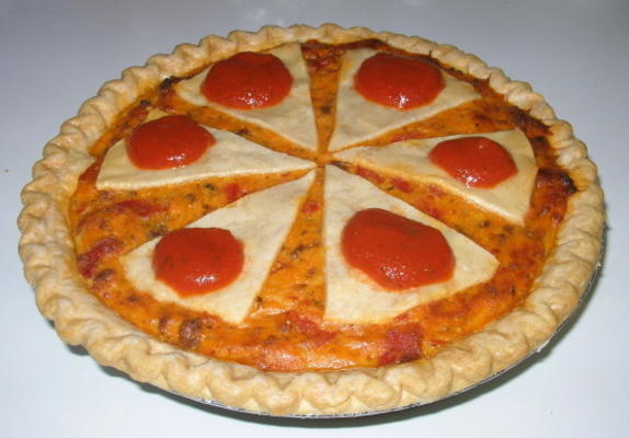 pizza quiche