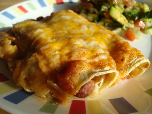 chili gevuld enchiladas