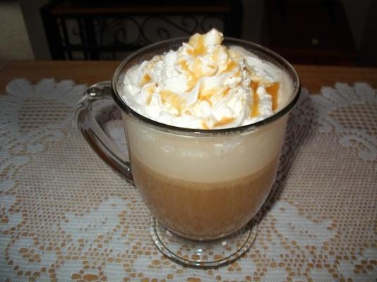 caramel-cream macchiato koffie