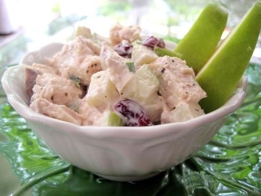 kip-appel crunch salade