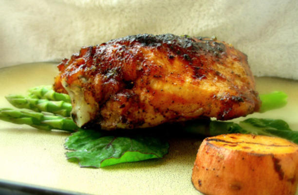 vurige gegrilde kalkoenfilet