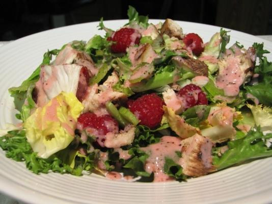 Raspberry kip salade