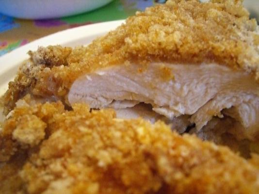 double-coated chicken supreme