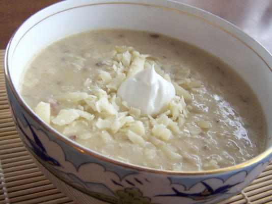 gebakken tater-soep voor mystergirl en de sa's