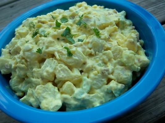 jamaicaanse jerk potato salad