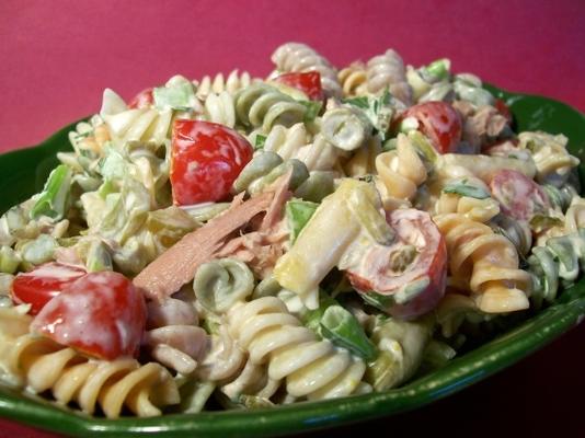 tonijn pastasalade (voor de lunchdoos)