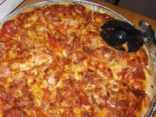 pizza-marinara (ook bekend als echte Italiaanse pizza!)