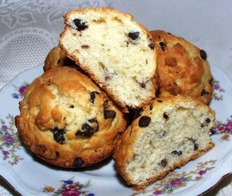 kokosnoot donkere chocolade chip scones