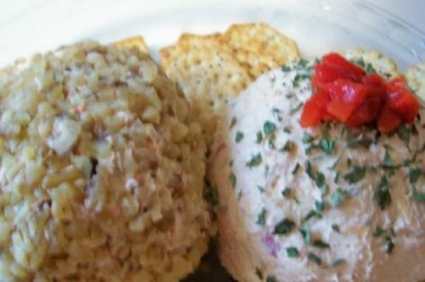 super geweldige deviled ham cheese ball