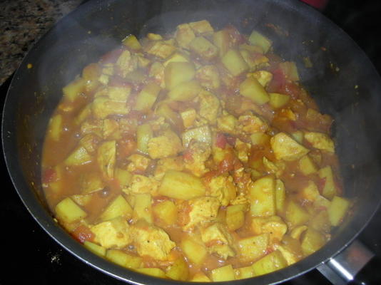 Zuid-Afrikaanse curry